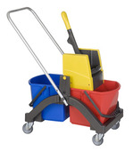 Carucior profesional Vermop Aquva 2 x 17L
