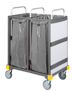 Carucior hotelier Vermop Equipe Laundry 2 x 120L